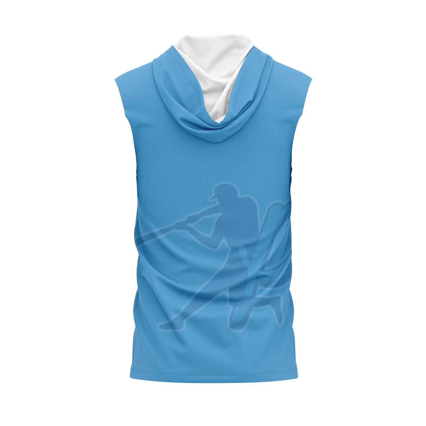 Columbia Blue GBC Prep Stars Dye Sub Sleeveless Hoodie