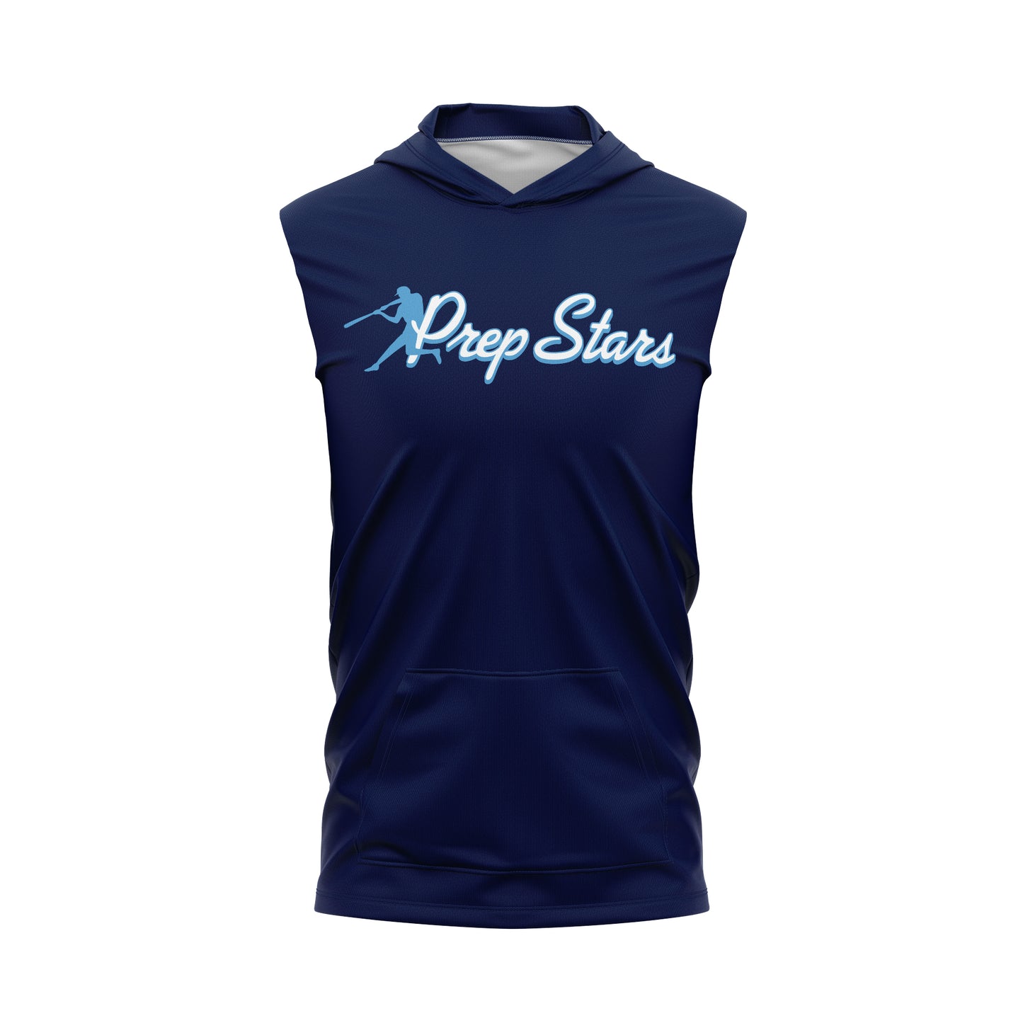 Navy GBC Prep Stars Dye Sub Sleeveless Hoodie