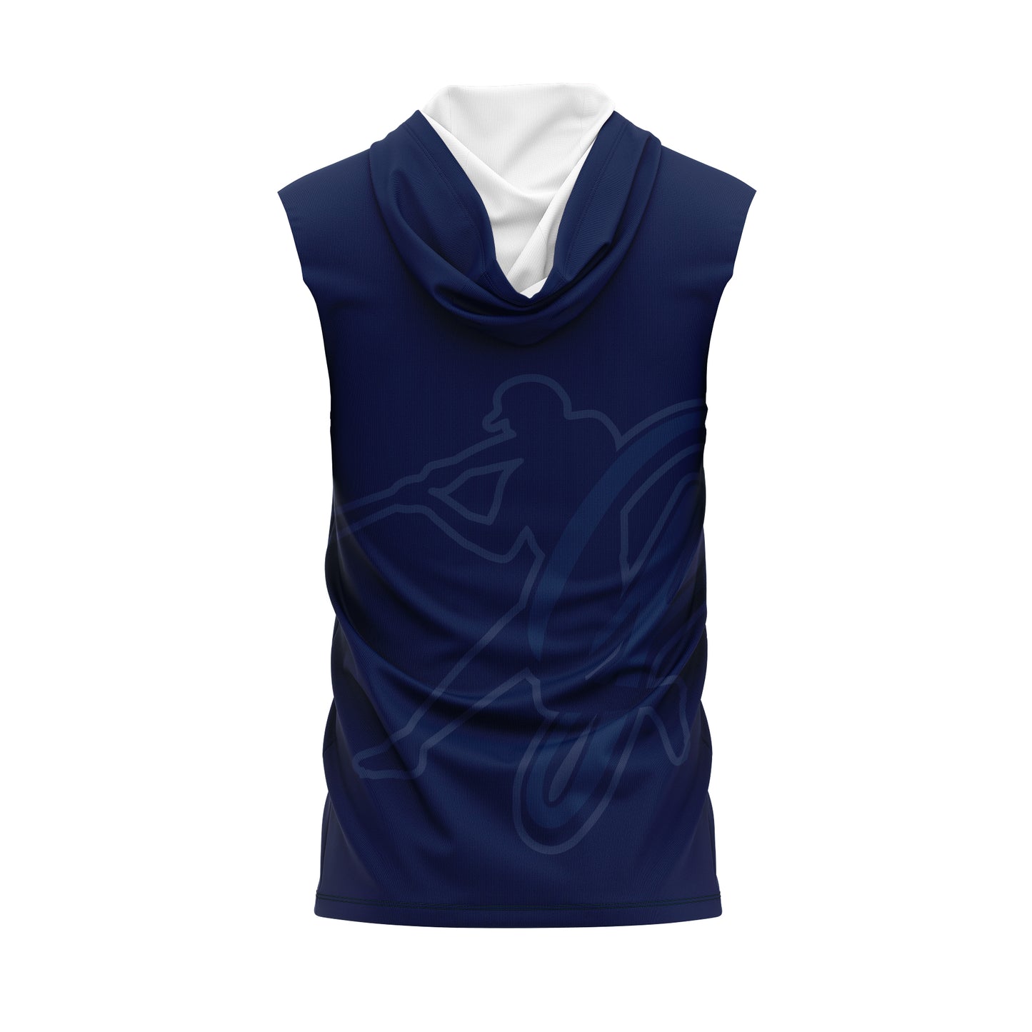 Navy GBC Prospects Dye Sub Sleeveless Hoodie