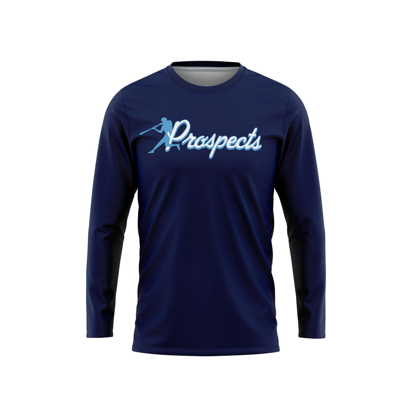 Navy GBC Prospects Long Sleeve Performance Shirt