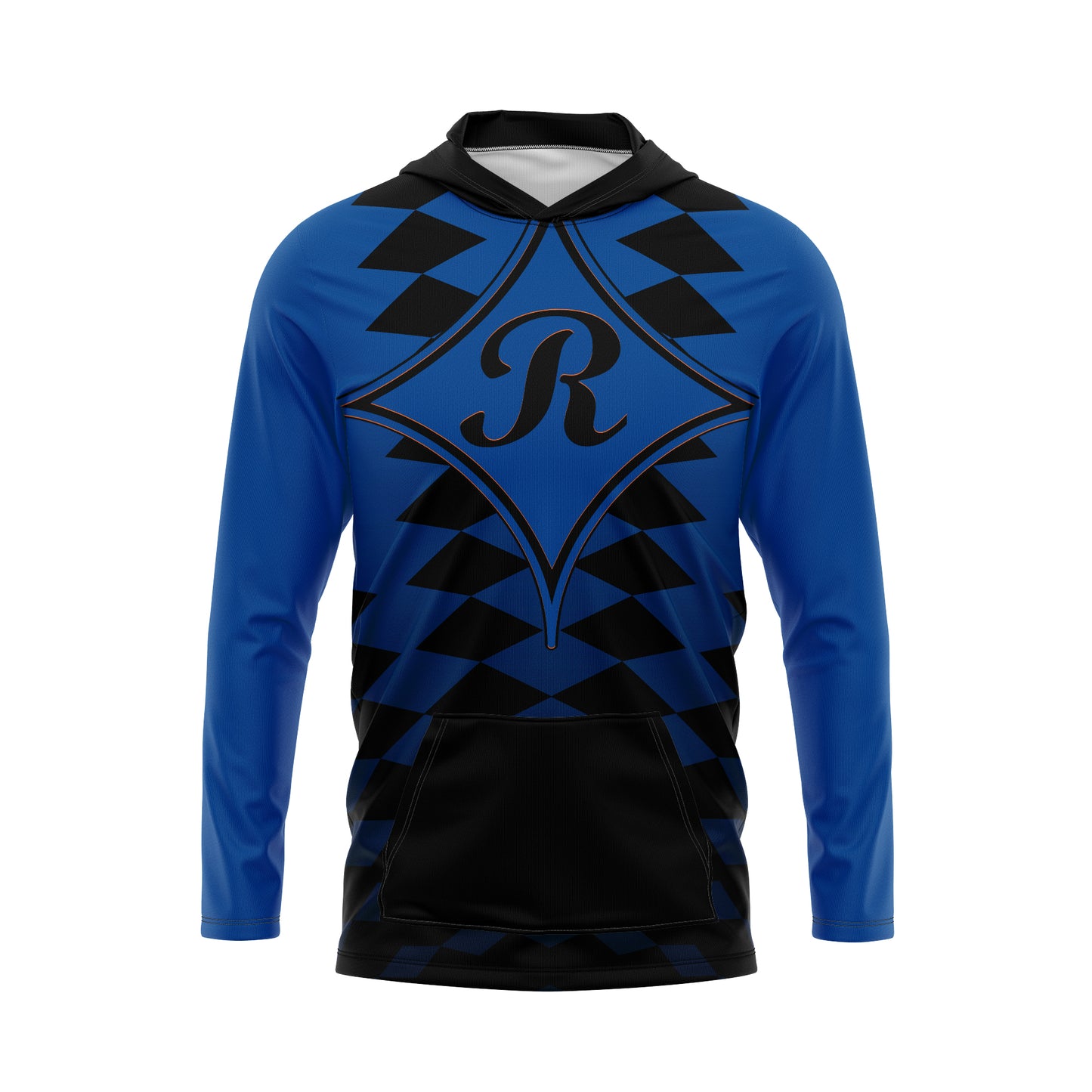 Ragsdale Baseball Blue Diamond Dye Sub Hoodie