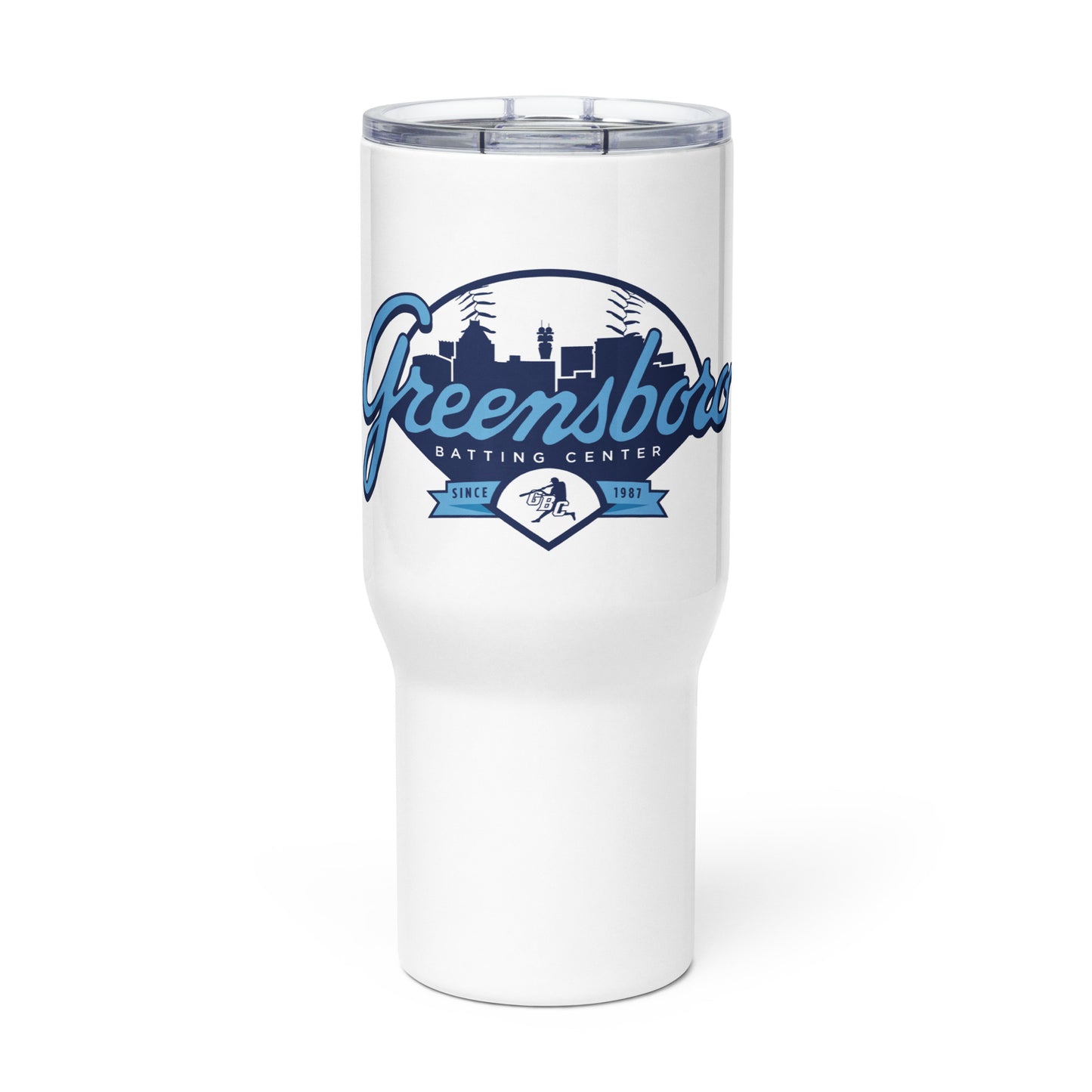 GBC Travel mug with a handle