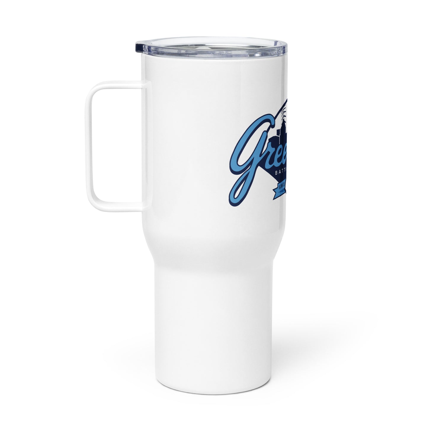 GBC Travel mug with a handle