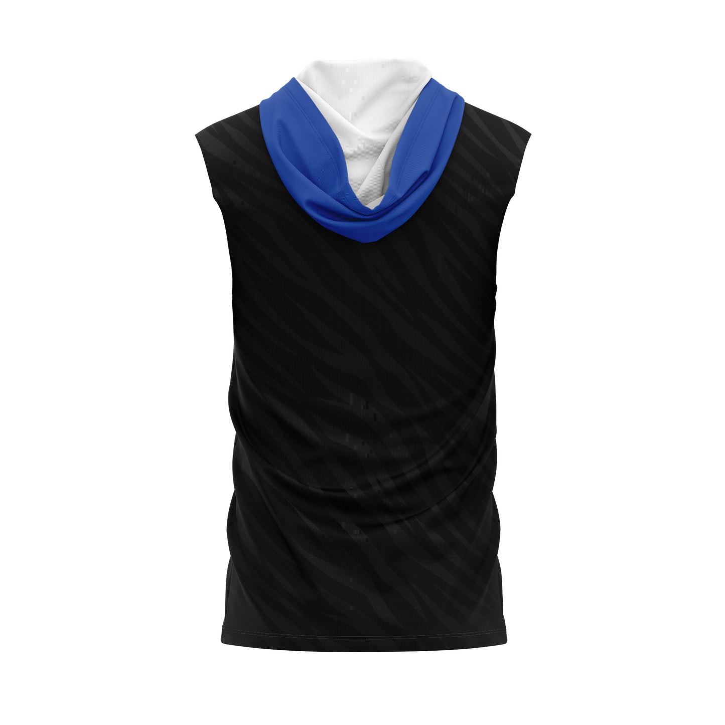 Ragsdale Baseball Black Sleeveless Performance Dye Sub Hoodie
