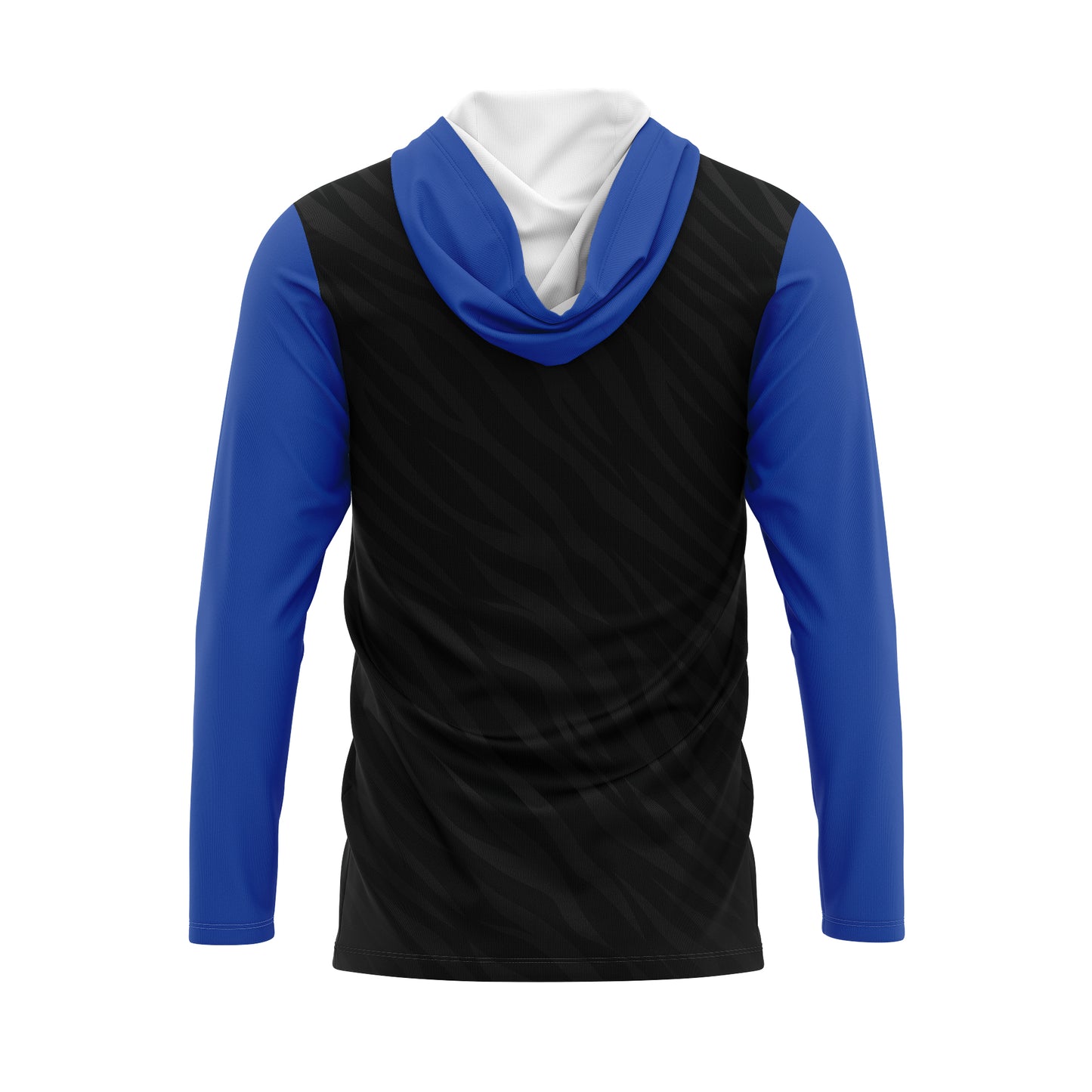 Ragsdale Tigers Baseball Black-Royal Dye Sub Hoodie