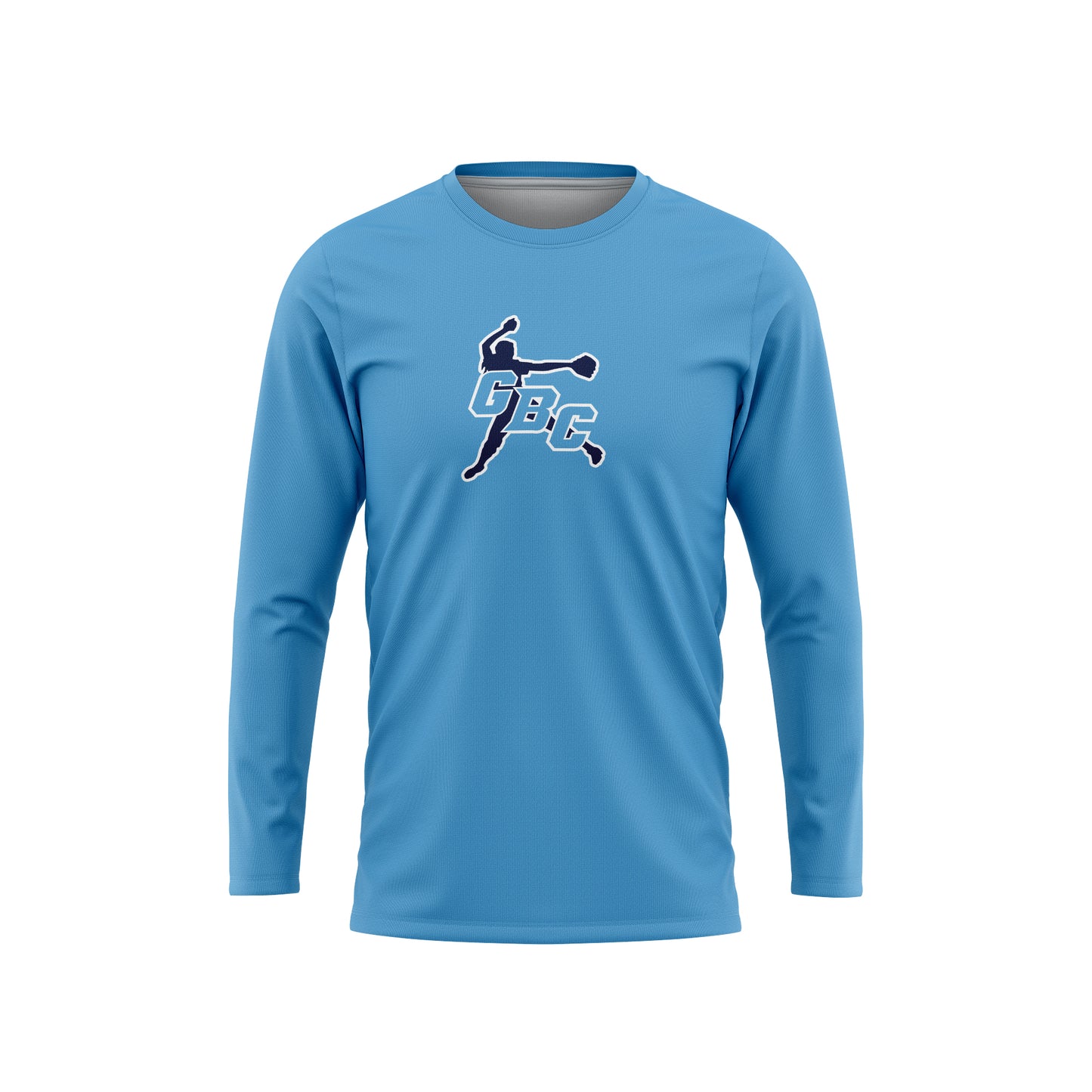 Columbia Blue GBC Softball Long Sleeve Performance Shirt