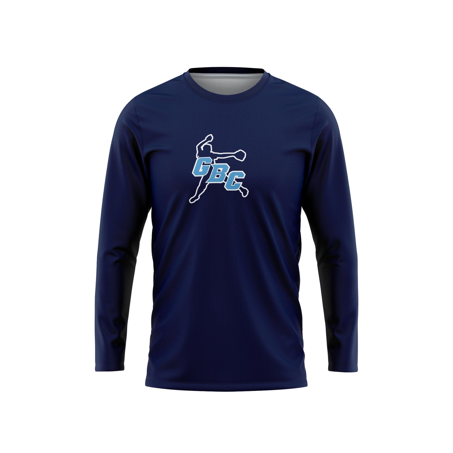 Navy GBC Softball Long Sleeve Performance Shirt