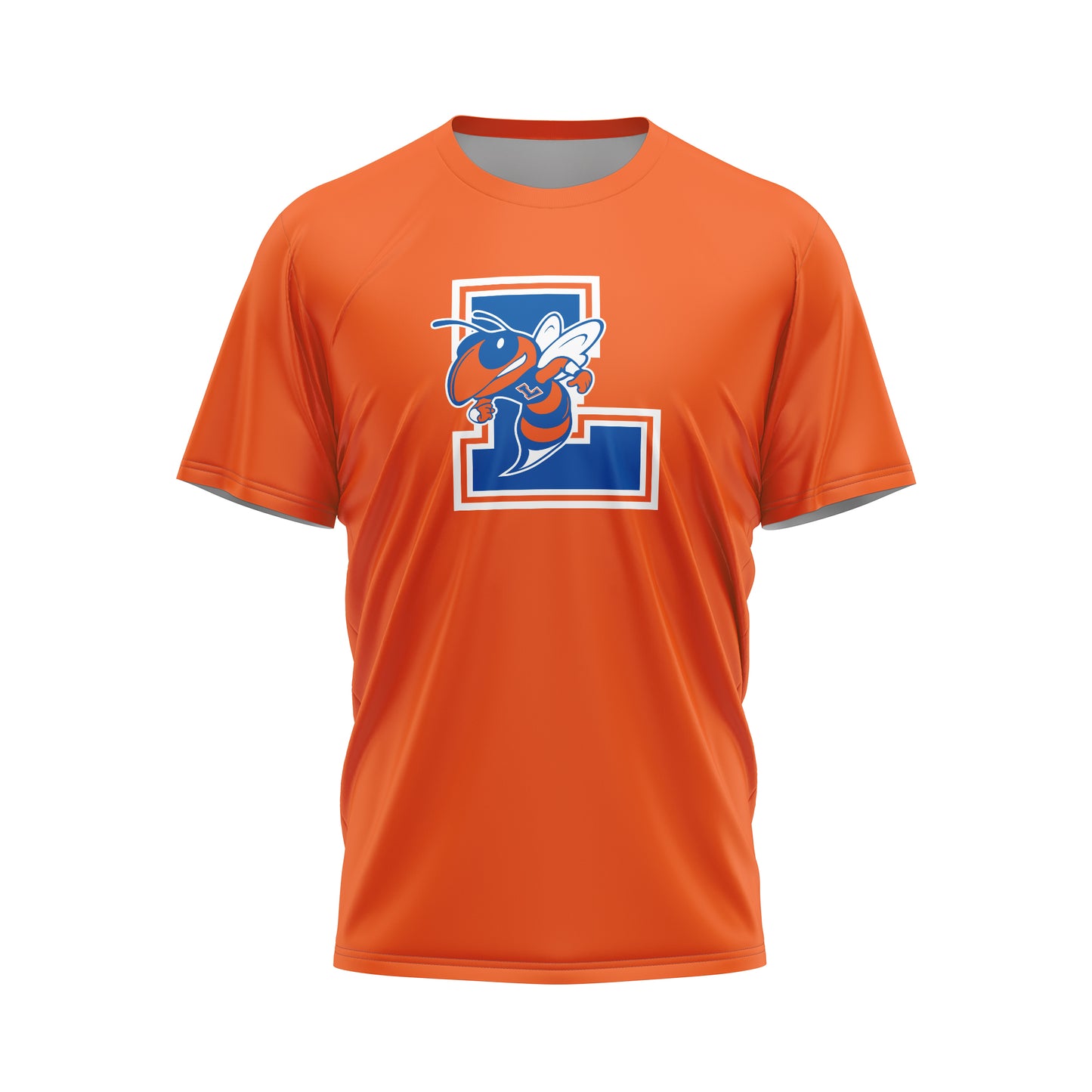 Lexington Logo Orange Performance Shirt